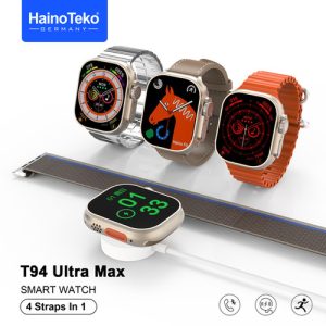 الساعة الذكية هينو تيكو ( T94 ULTRA MAX 4 STRAP IN 1)